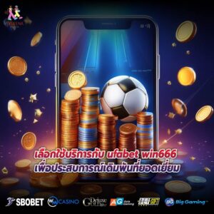 เลือกใช้บริการกับ ufabet win666 เพื่อประสบการณ์เดิมพันที่ยอดเยี่ยม
